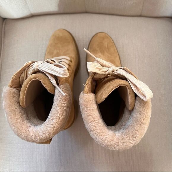 Veronica Beard Westport Water Resistant Hiker Boot Desert US 7.5 NEW MSRP $495 - Picture 8 of 10